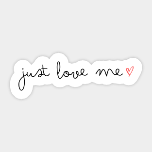 just love me ♥️ | valentine day ♥️ Sticker